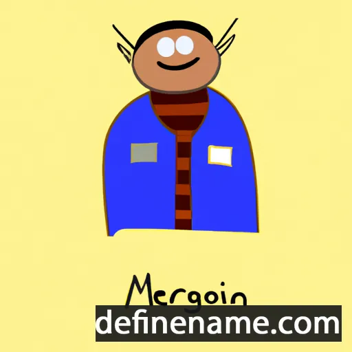 cartoon of the name Mehrinoz