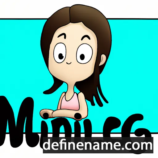 cartoon of the name Mei-ling