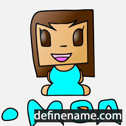 cartoon of the name Meia