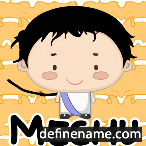 cartoon of the name Meichun