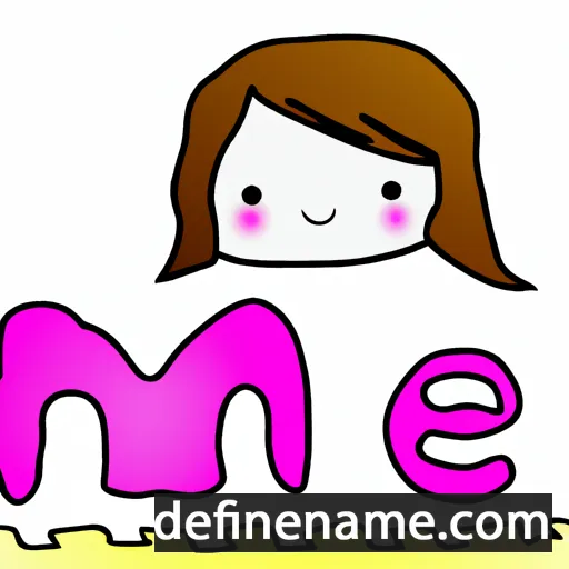 cartoon of the name Meie