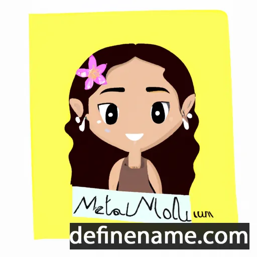 Meilani cartoon