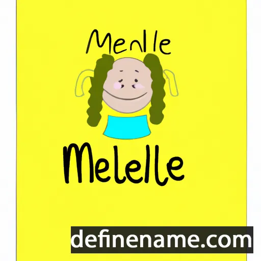 cartoon of the name Meilene