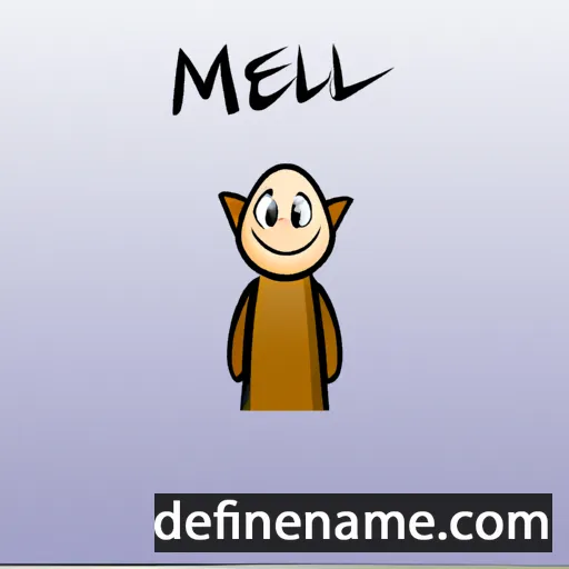 Meilir cartoon