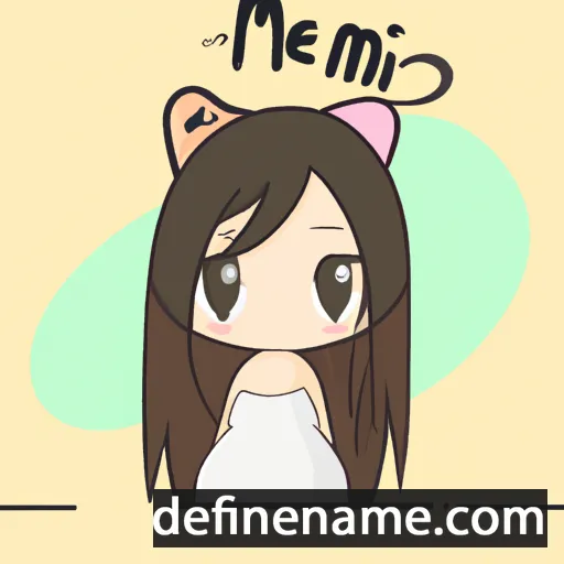 Meimi cartoon