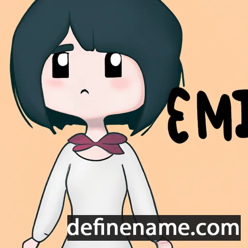 cartoon of the name Meimi