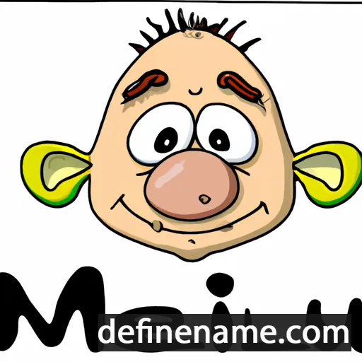 cartoon of the name Meinulf