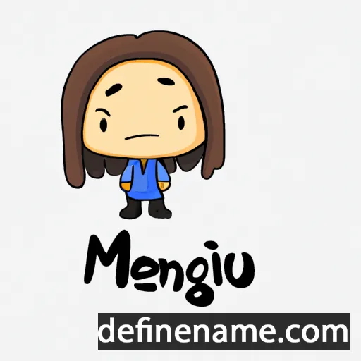 Meiqing cartoon