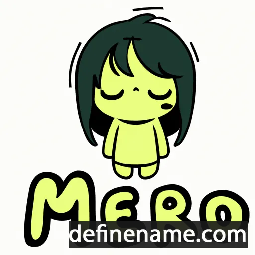 cartoon of the name Meirō