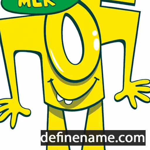 cartoon of the name Mek