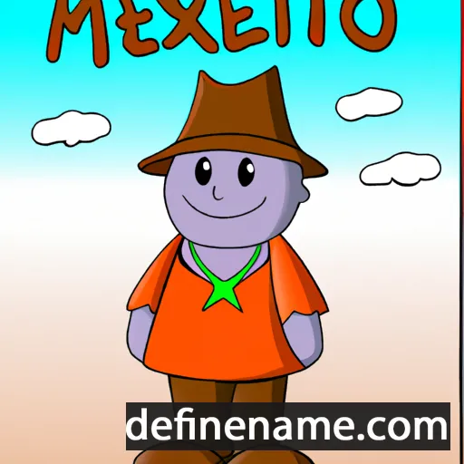 Mekӗti cartoon