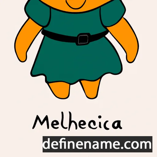 Melanctha cartoon