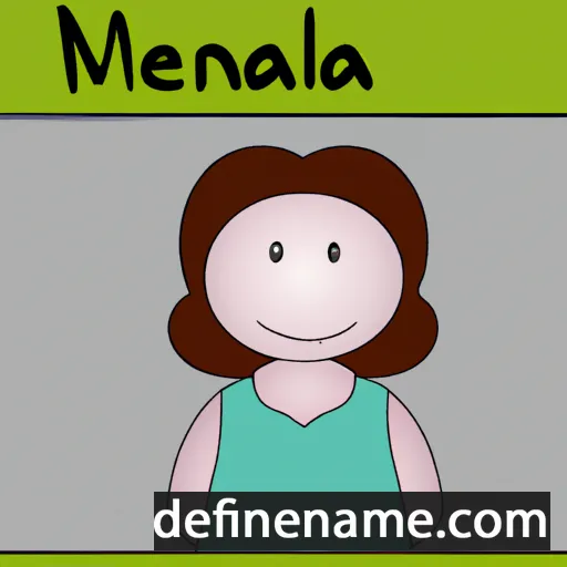 Melaneia cartoon