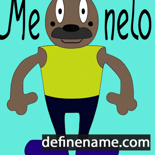 Melaneo cartoon