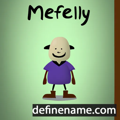 cartoon of the name Melanfiy