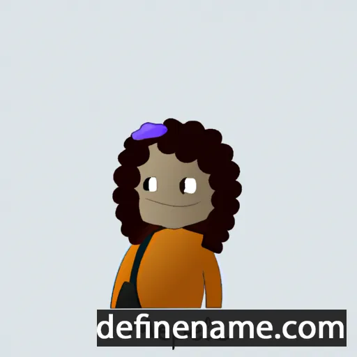 cartoon of the name Melanippe