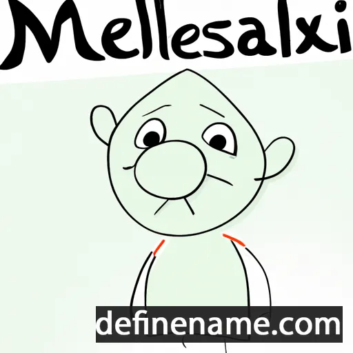 Melaniusz cartoon