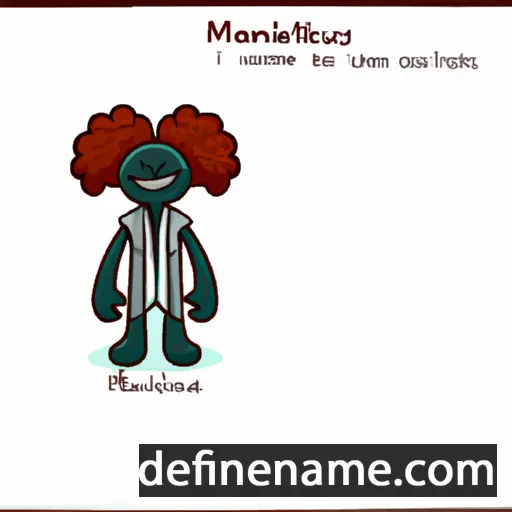 cartoon of the name Melanthius