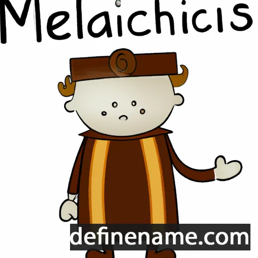 cartoon of the name Melchioras