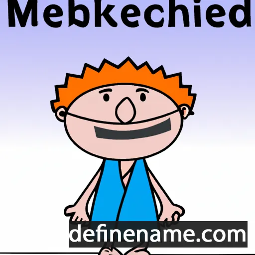 cartoon of the name Melchizedek