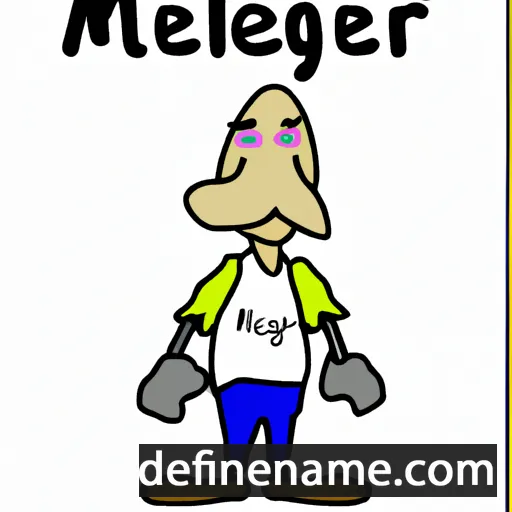 cartoon of the name Meleager