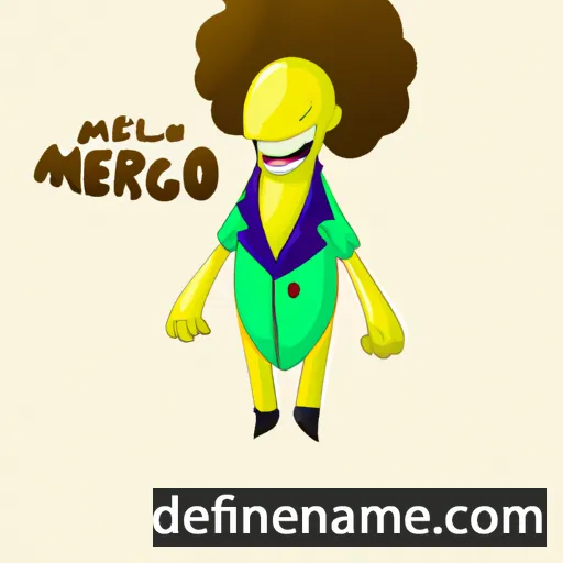 cartoon of the name Meleagro