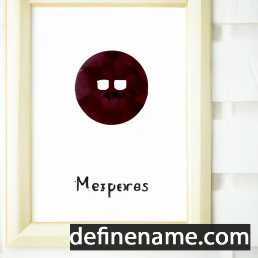 cartoon of the name Meleagros