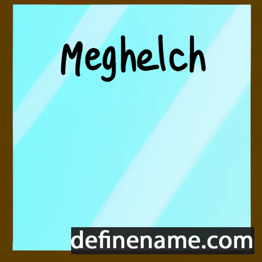 cartoon of the name Meleigha