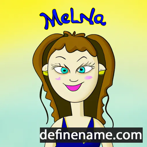 Melena cartoon