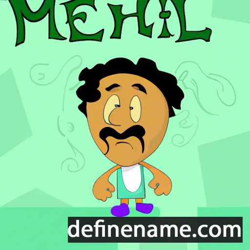 cartoon of the name Melhem