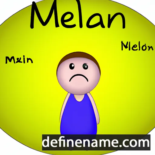 cartoon of the name Melian