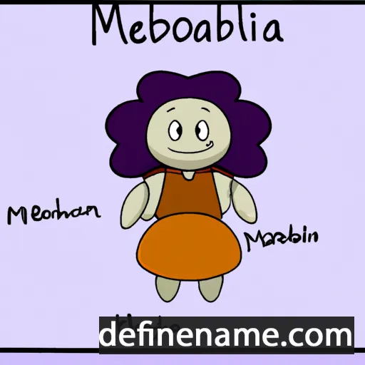 cartoon of the name Meliboea