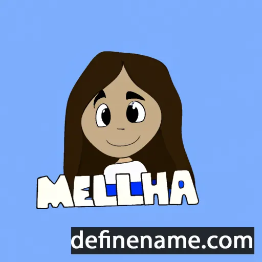 Meliha cartoon