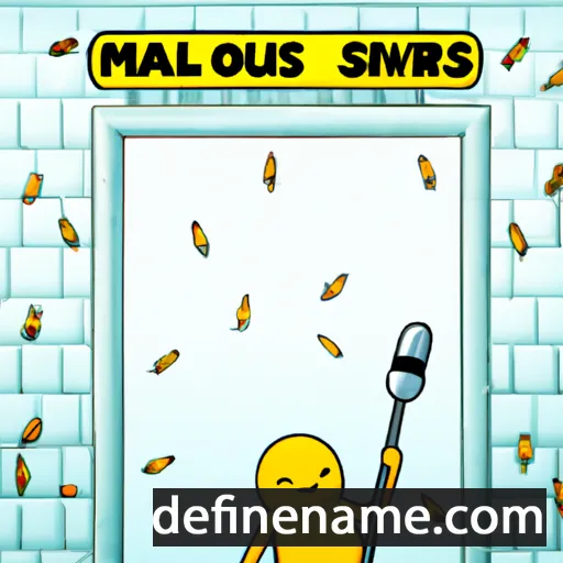 cartoon of the name Melissus