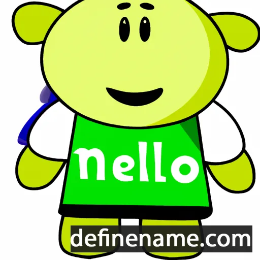 cartoon of the name Melito