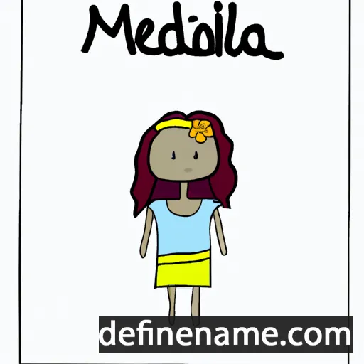 Melizanda cartoon