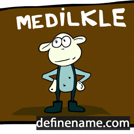 cartoon of the name Melkisedek