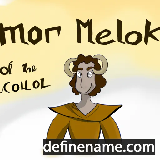 cartoon of the name Melkor