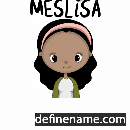 Mellisa cartoon