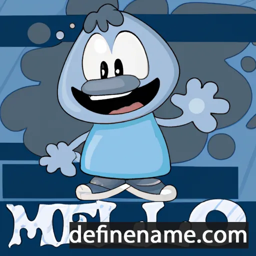 cartoon of the name Mello