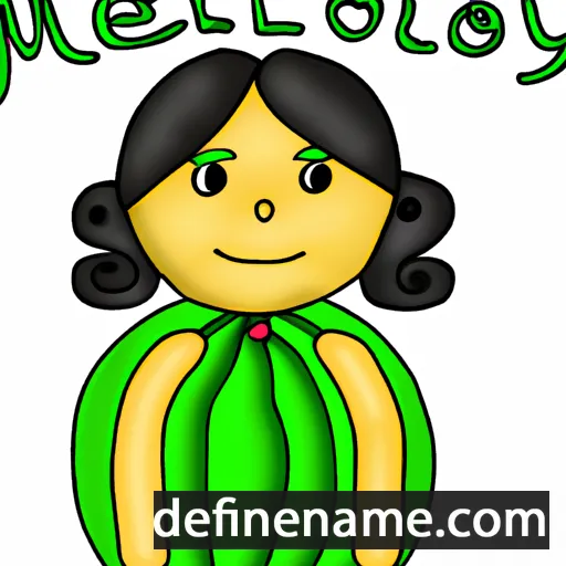 Melony cartoon