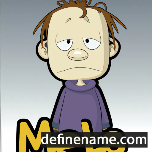 cartoon of the name Mels