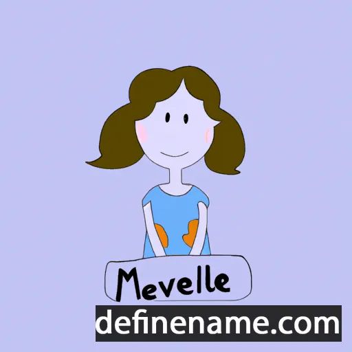 Melvalie cartoon