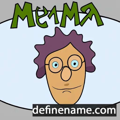 Mema cartoon