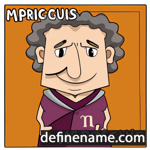 cartoon of the name Mempricius