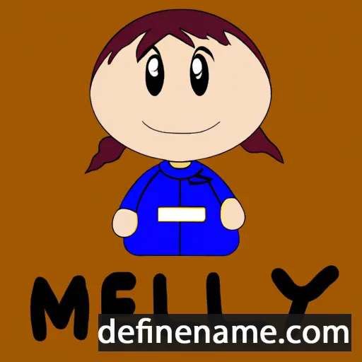 cartoon of the name Memyl