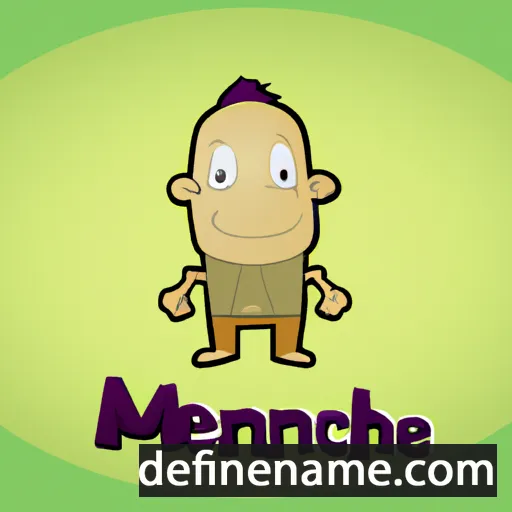 Menchie cartoon