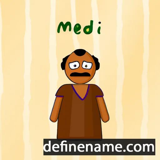 Mendi cartoon