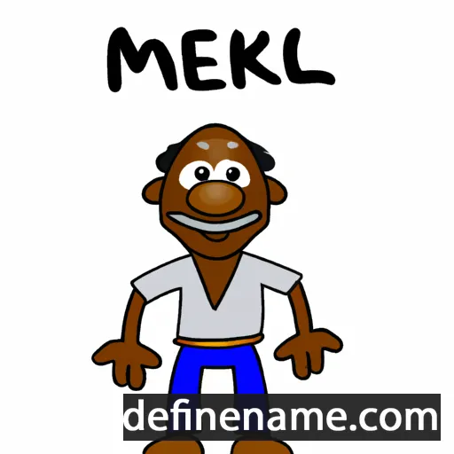 Menelik cartoon