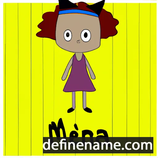 Menina cartoon